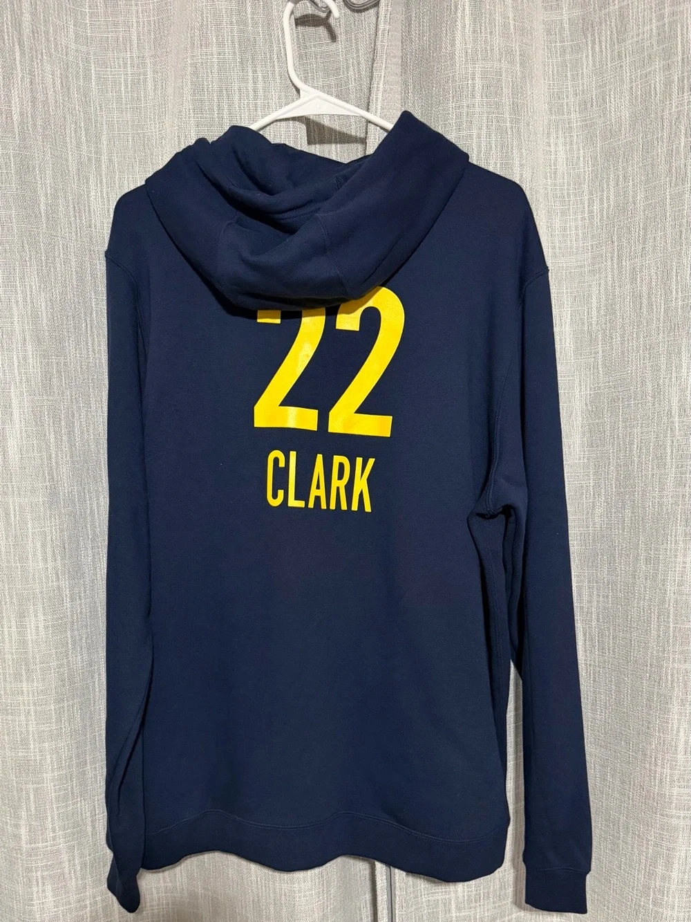 Unisex Indiana Fever Caitlin Clark Nike Navy Pullover Hoodie Size XLarge - Picture 2 of 3
